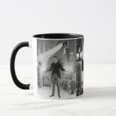 Tasse d'inventeur de foudre de Nikola Tesla (Gauche)