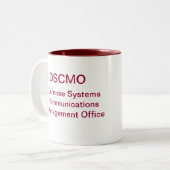 Tasse d'investigateur de couleur de DSCMO (Devant gauche)