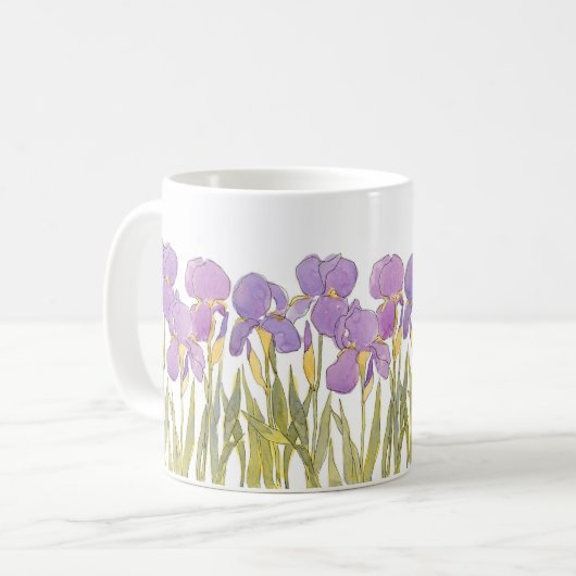 Tasse d'iris (Devant gauche)