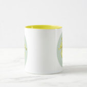 Tasse d'iris jaune (Centre)