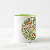 Tasse d'Ishihara du papa #1 (Centre)