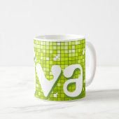 Tasse "diva" de la chaux disco (Devant droit)