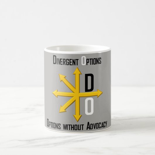 Tasse divergente des options 3D (Centre)