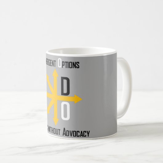 Tasse divergente d'options (Devant droit)