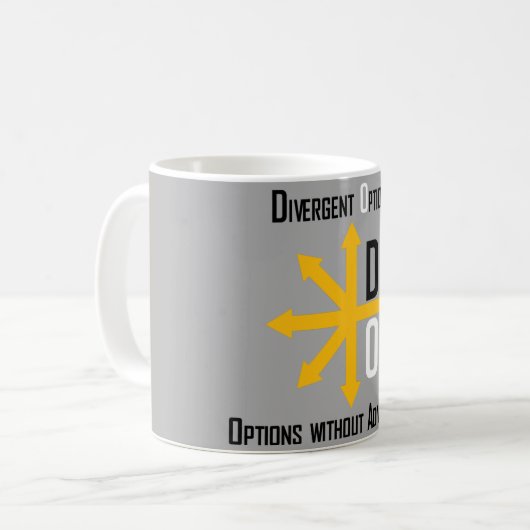 Tasse divergente d'options (Devant gauche)