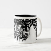 Tasse d'ivoire de la mort de sang d'Angelspit (Devant droit)