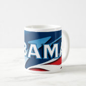 Tasse d'OBAMA 2012 de vote (Devant droit)