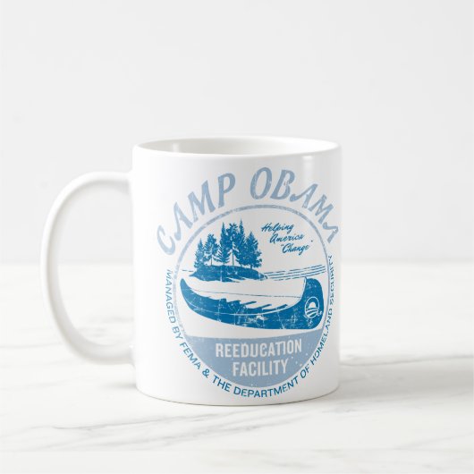 Tasse d'Obama de camp (Gauche)