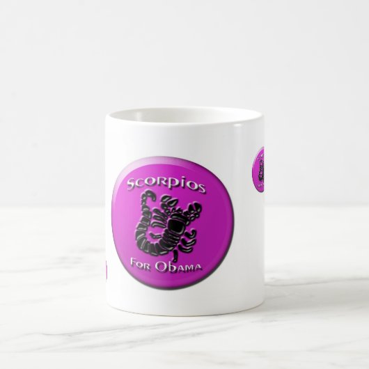 TASSE D'OBAMA DE SCORPION (Centre)