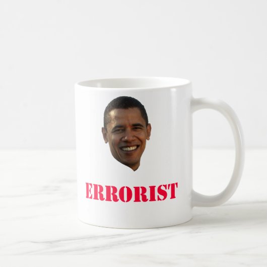 Tasse d'Obama Errorist (Droite)