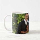 Tasse d'OBAMA et de MICHELLE - customisée (Gauche)