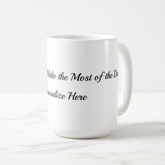 Tasse d'objectif du jour (Devant droit)