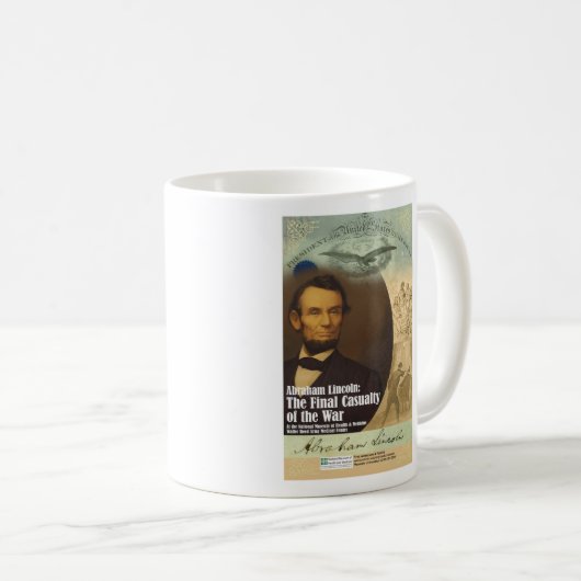 Tasse d'objet exposé d'Abraham Lincoln - (Devant droit)