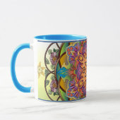 Tasse d'objets exotiques de mandala (Gauche)
