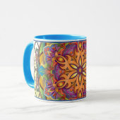 Tasse d'objets exotiques de mandala (Devant gauche)