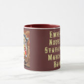 Tasse d'obscurité de logo d'ENSMB (Centre)