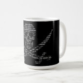 Tasse d'obscurité de pirate informatique de pirate (Devant droit)