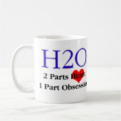 Tasse d'obsession de bain (Gauche)