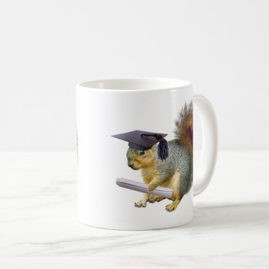 Tasse d'obtention du diplôme d'écureuil (Devant droit)