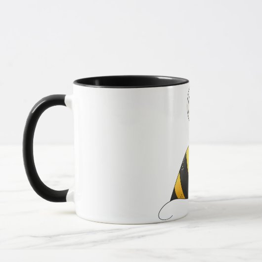 Tasse dodue d'abeille (Gauche)