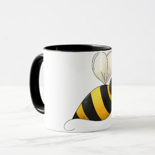 Tasse dodue d'abeille