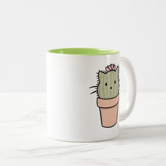 Tasse dodue de Catcus (Devant droit)