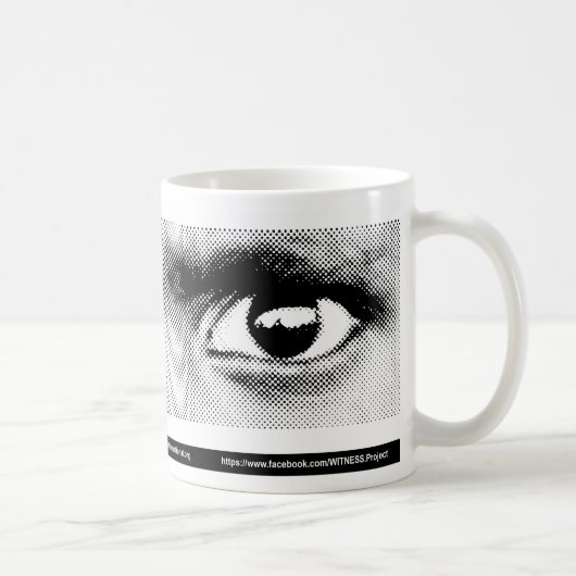 Tasse d'oeil de TÉMOIN (Droite)