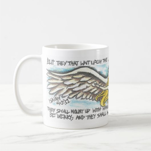 Tasse d'offee de Scriptured (Gauche)