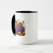 Tasse Dog Mama Halloween (Devant gauche)