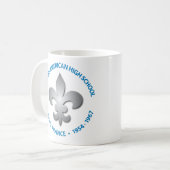 Tasse d'OHS Fleur-De-lis (Devant gauche)