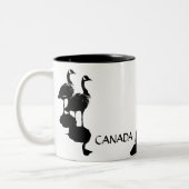 Tasse d'oie du Canada de tasse de café de tasse de (Gauche)