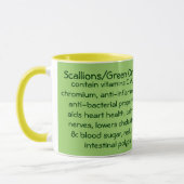 Tasse d'oignons blancs/oignons verts (Gauche)