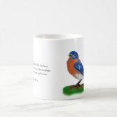 Tasse d'oiseau bleu (Centre)