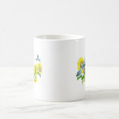 Tasse d'oiseau - geai bleu (Centre)