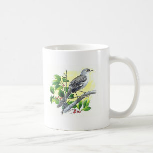 Tasse d'oiseau - moqueur