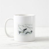 Tasse d'oiseau - oies canadiennes (Gauche)