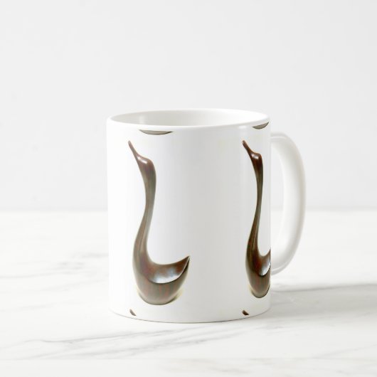 tasse d'oiseaux à col long (Devant droit)