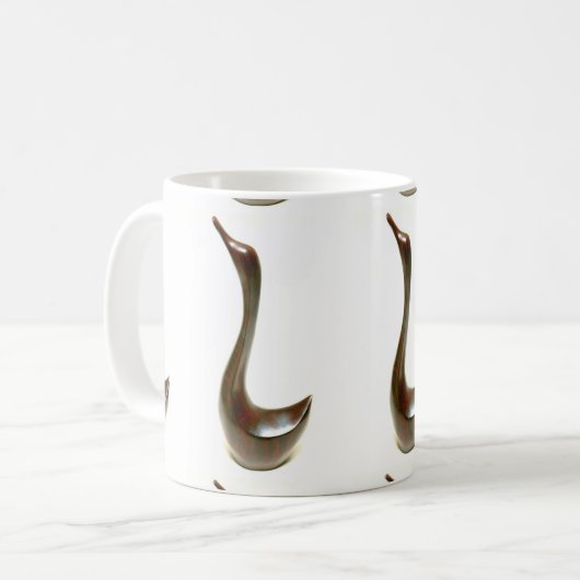 tasse d'oiseaux à col long (Devant gauche)