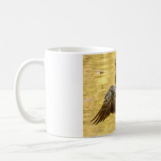Tasse d'oiseaux - Cormorant (Gauche)