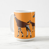 Tasse d'okapi (Devant gauche)