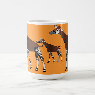 Tasse d'okapi