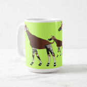 Tasse d'okapi (Devant gauche)