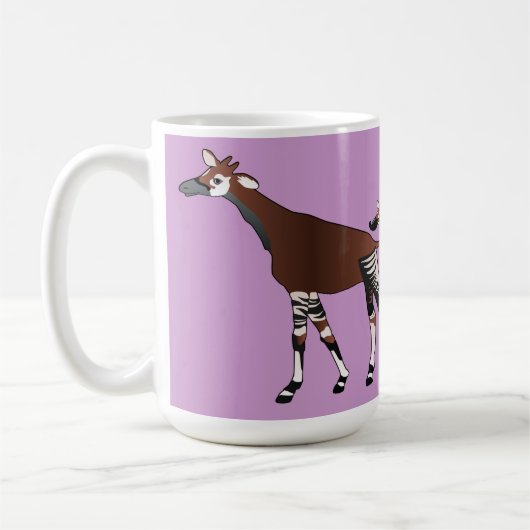 Tasse d'okapi (Gauche)