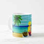 Tasse Dolphin Watchin par Florida Girl (Devant gauche)