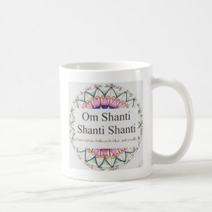 Tasse d'OM Shanti de yoga