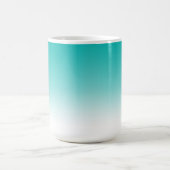 Tasse d'Ombre de couleur de gradient de bleu de (Centre)