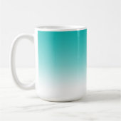 Tasse d'Ombre de couleur de gradient de bleu de (Gauche)