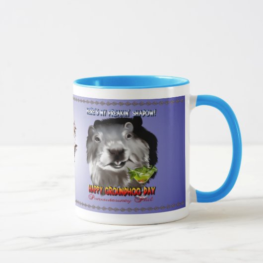Tasse d'ombre de Punxsutawney Phil (Droite)