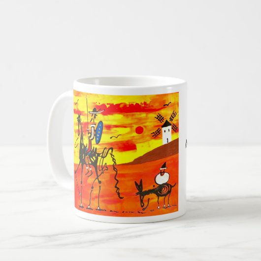 Tasse Don Quichotte (Devant gauche)