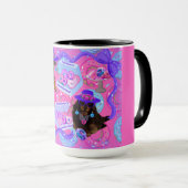 Tasse Donut Worry Doxies Café (Devant droit)